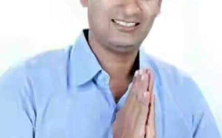 पूर्व विधायक विवेक  धाकड़ मांडलगढ़ का आकस्मिक निधन