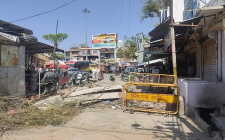 नगर पालिका और ठेकेदार दोनों भूले*