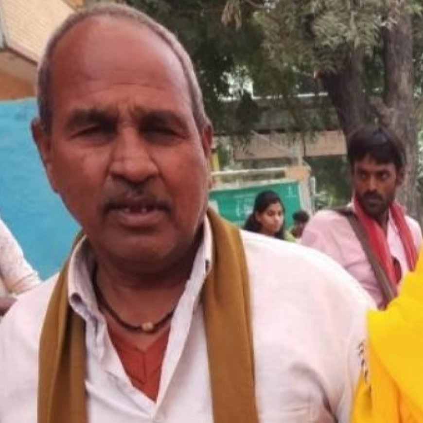 वोट देने आए बुजुर्ग की अचानक मौत