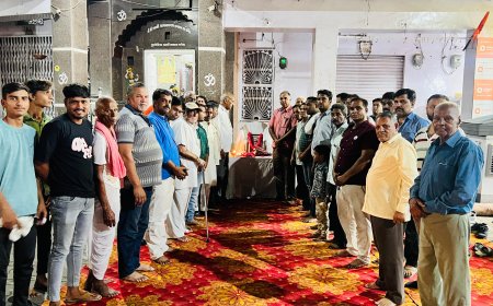 हेमेंद्र सिंह की तृतीय पुण्यतिथि,कस्बा निवासियों द्वारा श्रद्धांजलि अर्पित की