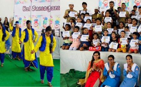 नन्हे मुन्ने बच्चों द्वारा दी आध्यात्मिक प्रस्तुतियां