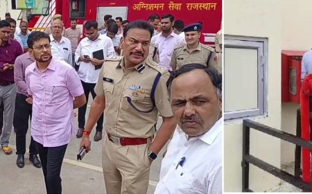 डी-मार्ट में लगी आग, 50 लोग फंसे