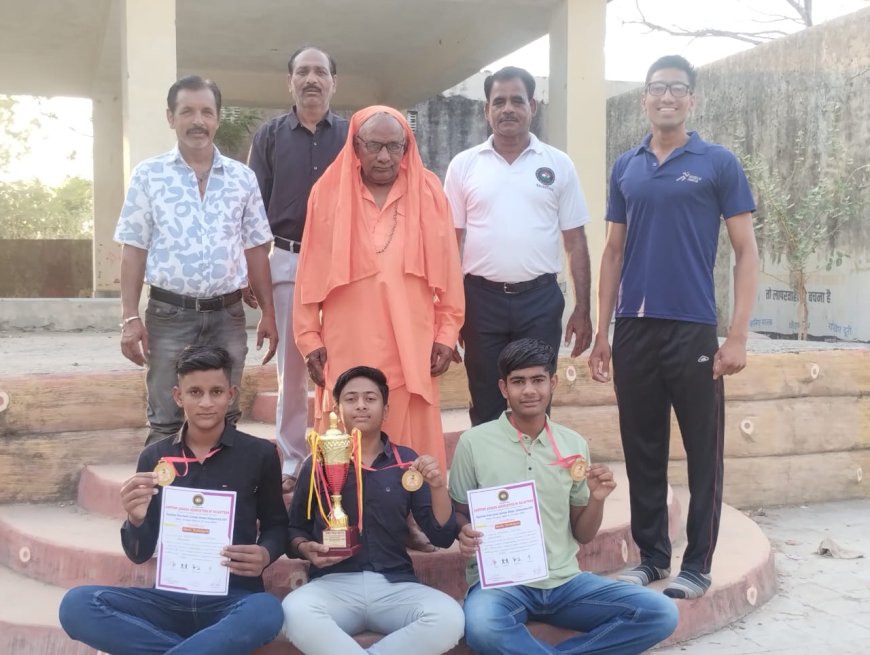 सिद्धेशवर महादेव अखाड़े के खिलाडियों ने जीते गोल्ड मेडल