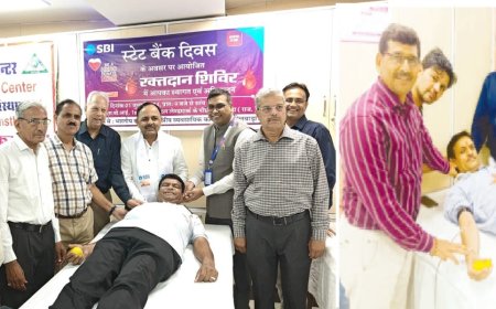 69 वें स्थापना दिवस पर 205 यूनिट रक्त संग्रहण