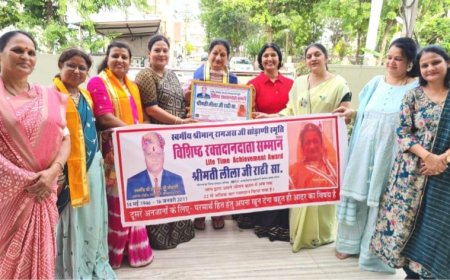 रक्तदान का शतक लगाने की ईच्छा