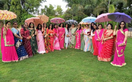 गोल्डन वैव ने मनाया सावन महोत्सव