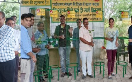 पर्यावरण संरक्षण के लिए पौधारोपण जरूरी