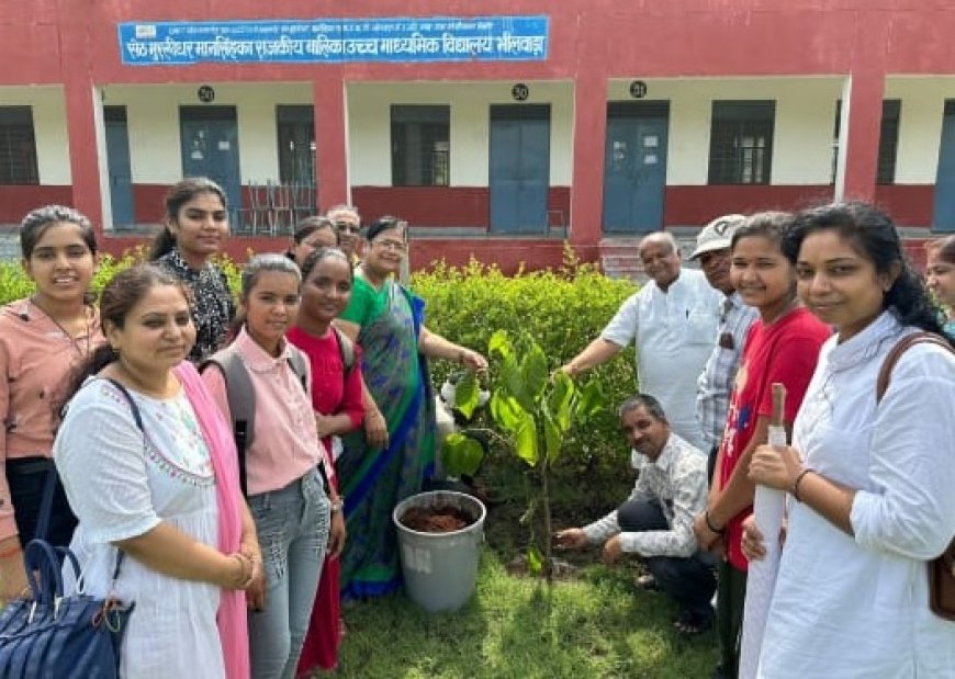 एक वृक्ष लगाने से 10 बालकों को पढ़ाने जितना पुण्य