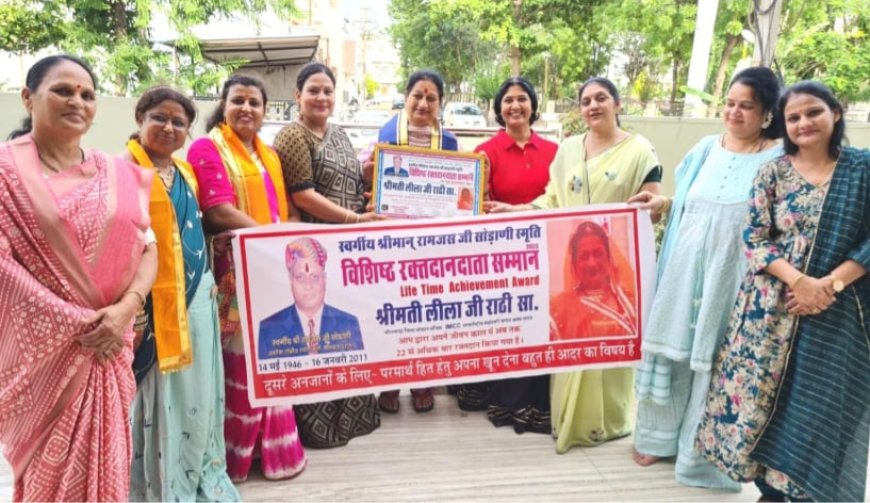रक्तदान का शतक लगाने की ईच्छा