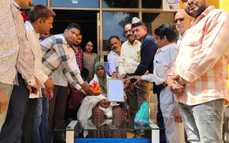 शहीद सैनिकों के घर पहुंचकर वीरांगनाओं का किया सम्मान, रक्षाबंधन की दी बधाई  -