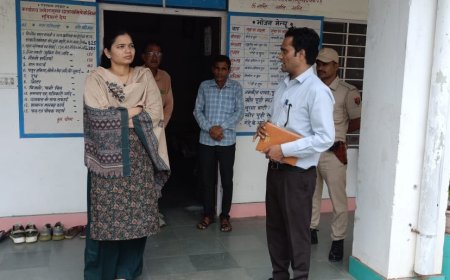 जिला कलक्टर ने राजकीय अंबेडकर छात्रावास सरवाड़ का किया निरीक्षण*