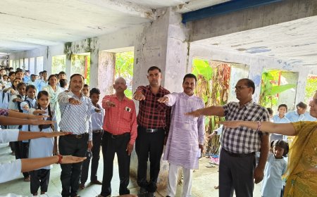 *सूँपा विद्यालय में बच्चों को नशे से दूर रहने का  किया आह्वान*