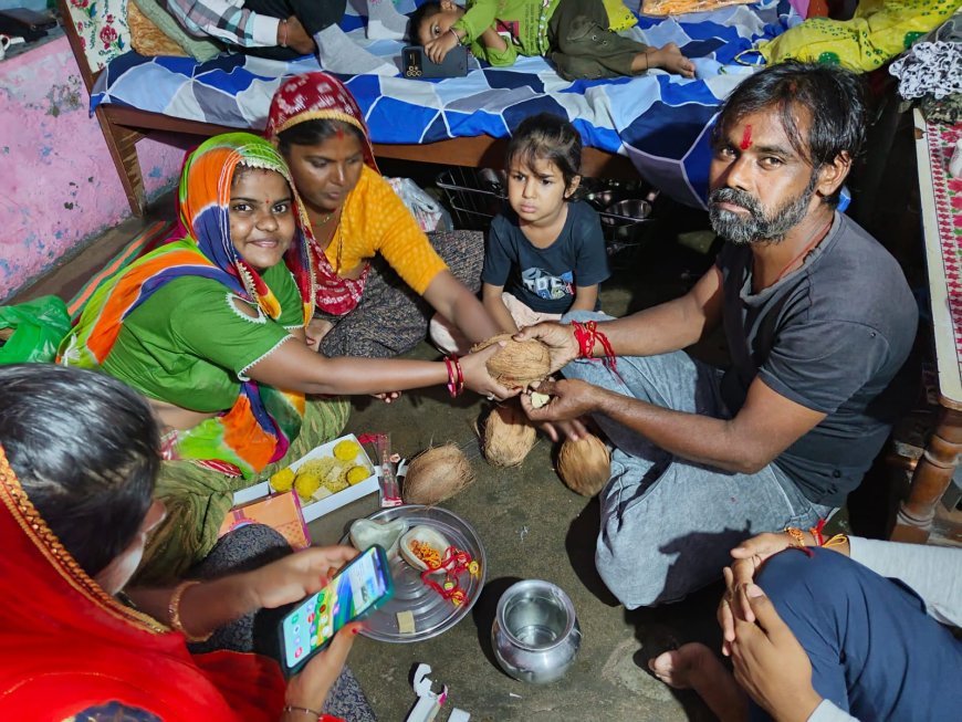 धूमधाम के साथ मनाया रक्षाबंधन का पर्व