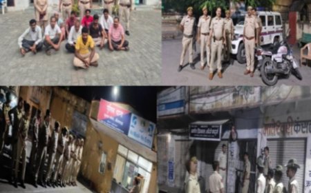 वांछित अपराधियो  के खिलाफ 4 घण्टे चलाया विशेष अभियान