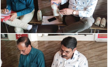 खाद्य विभाग की टीम ने सरवाड सिटी में पहुचकर लिए खाद्य पदार्थो का नमूने