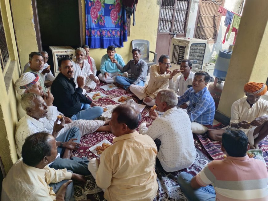 माली समाज विकास सेवा संस्थान ने मनाया दीपावली स्नेह मिलन समारोह
