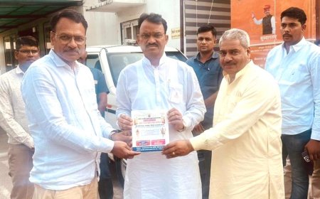 *आचार्य व माली ने उपमुख्यमंत्री बैरवा से की मुलाकात*