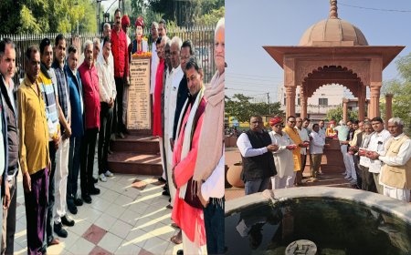 महात्मा फूले की 134वीं पुण्यतिथि मनाई ,  माली समाज ने  पुष्प अर्पित कर दी श्रंद्धाजलि