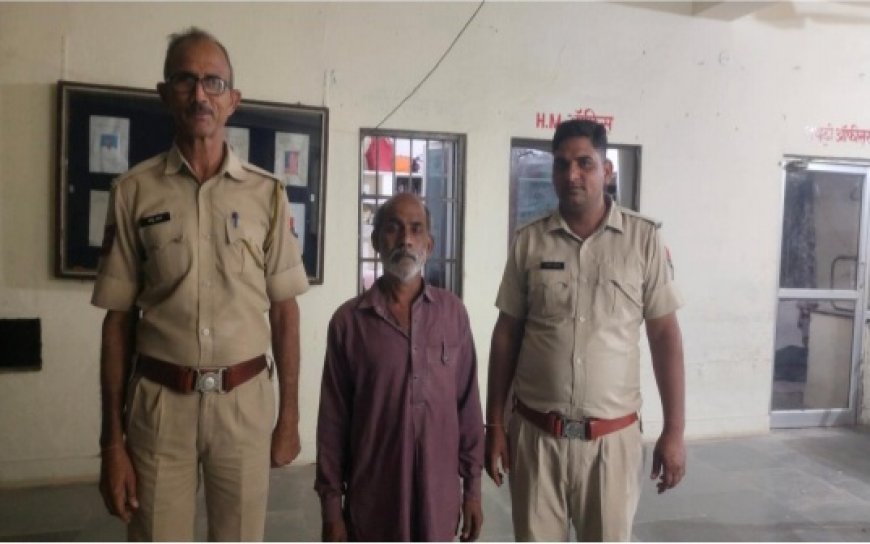 एनडीपीएस मामले में वांछित आरोपी किशन मीणा गिरफ्तार