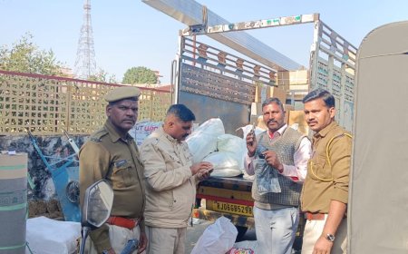 तीन सौ किलो प्लास्टिक कैरी बैग जब्त