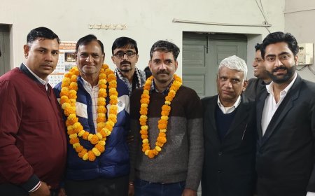 महता  अध्यक्ष  तिवारी बने उपाध्यक्ष, सचिव हेतु होगा चुनाव