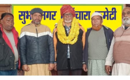 पत्रकार खान का किया सम्मान