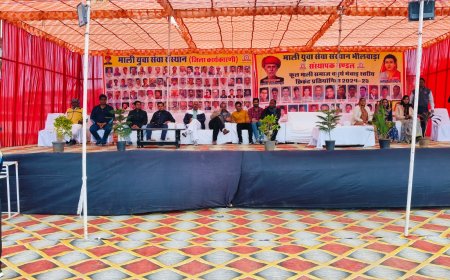 माली समाज की मेवाड़ स्तरीय क्रिकेट प्रतियोगिता का शुभारंभ