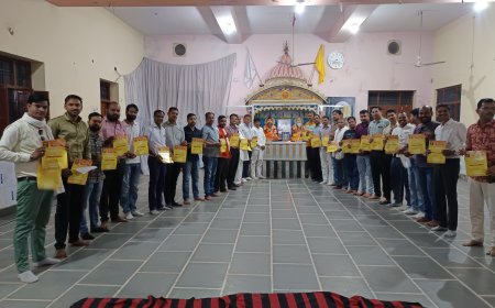 महर्षि पराशर जन्मोत्सव के पोस्टर का हुआ विमोचन