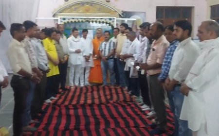 पहलगाम में हुई नरसंहार घटना पर पाराशर समाज ने जताया दुःख