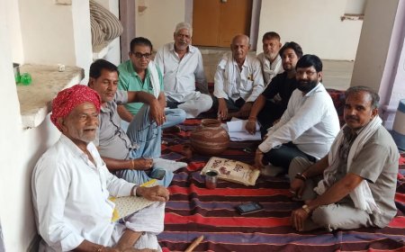 मातृकुंडिया आम मेवाड़ सेन समाज सामूहिक विवाह सम्मेलन समिति की हुई बैठक*