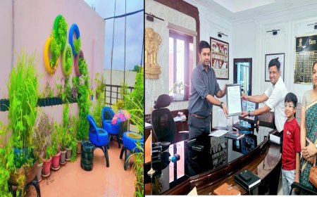 सेल्फी विथ ग्रीनरी में विजेता रहे योगेश दाधीच*