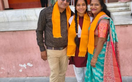 ध्रुविका ने सीबीएसई में प्राप्त किये 98% अंक