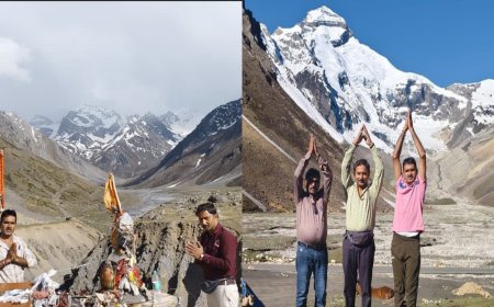 आदिकैलाश - ओम पर्वत में हुए भोलेनाथ के साक्षात दर्शन