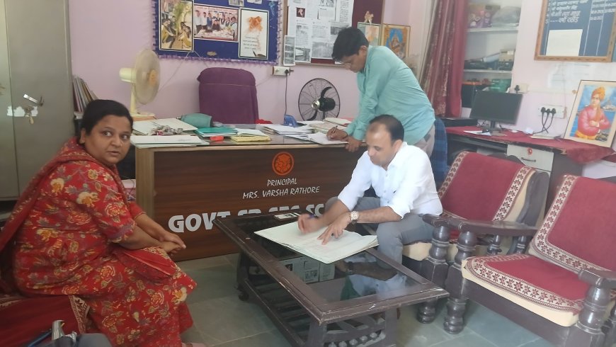 उपखंड अधिकारी ने किया निरीक्षण