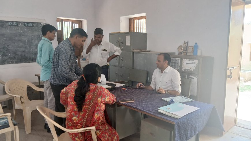 उपखंड अधिकारी ने किया निरीक्षण