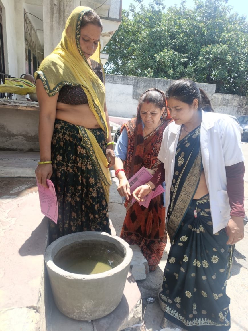 राष्ट्रीय डेंगू दिवस पर स्वास्थ्य विभाग का सशक्त जागरूकता अभियान