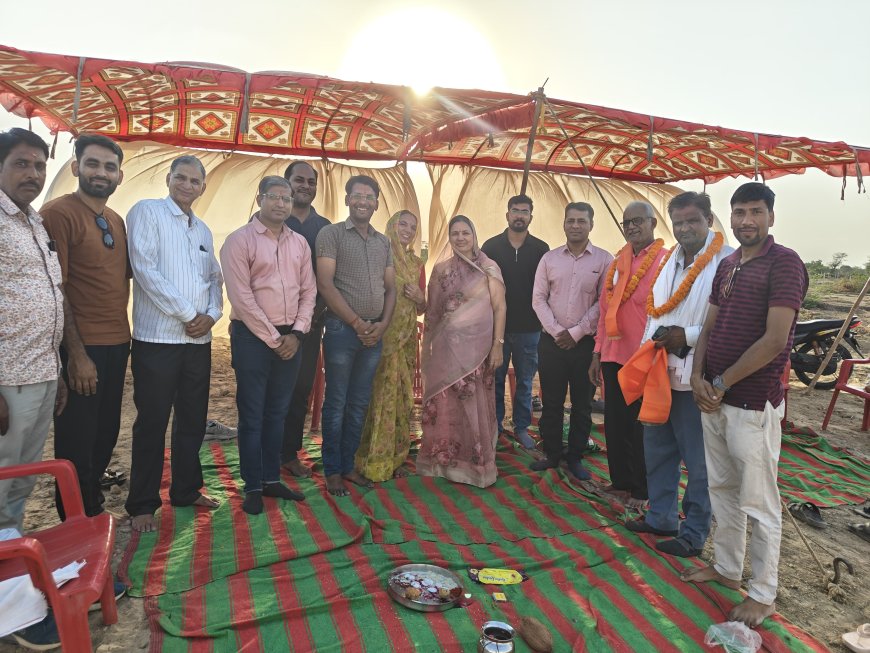 विद्यालय के नव कक्षा कक्षों का निर्माण