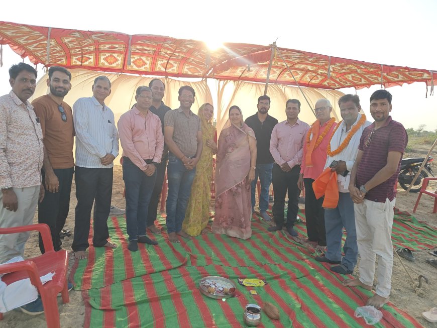 विद्यालय के नव कक्षा कक्षों का निर्माण