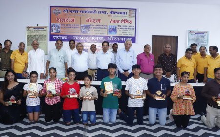 उत्सव क्लब द्वारा प्रायोजित  प्रतियोगिता का समापन समारोह आयोजित