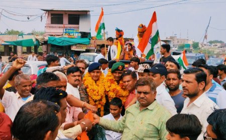 माली समाज ने अग्नि वीरों का किया स्वागत सम्मान