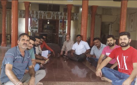 क्षतिग्रस्त बावड़ी को तैयार करने के लिए बैठक आयोजित