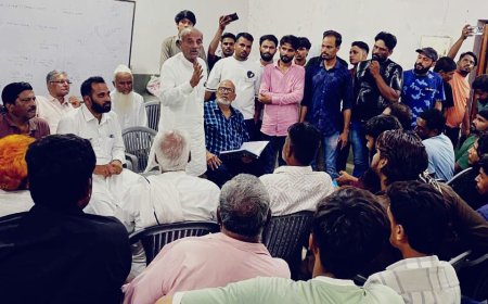 *मोहर्रम के आयोजन को लेकर*   *अकबरी अखाड़े की मीटिंग आयोजित*