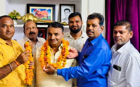 विधायक  ने बोहरा को जुडो एसोसियशन भीलवाड़ा जिलाध्यक्ष बनने पर किया स्वागत*