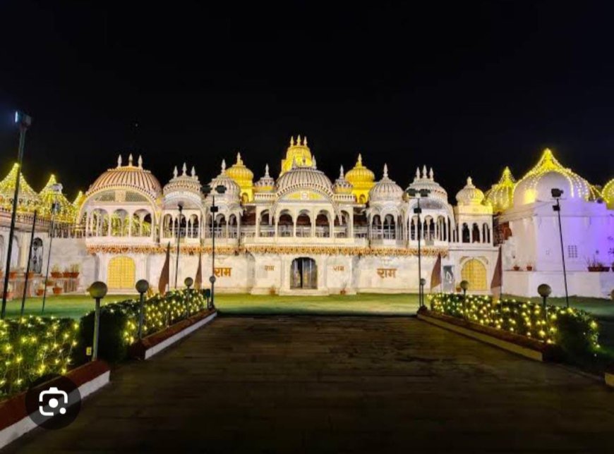 शाहपुरा से गढ़बोर चारभुजा तक यात्रा पर निकले आचार्य जगतगुरु रामदयाल जी महाराज