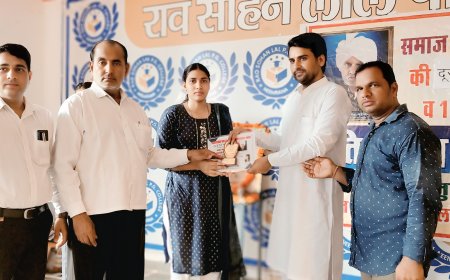 प्रतिभावान विद्यार्थियों का किया सम्मान*