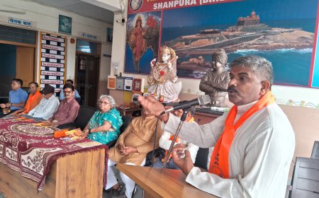 अखिल भारतीय साहित्य परिषद राष्ट्रीय विचारों का मंच है - जग जितेन्द्र