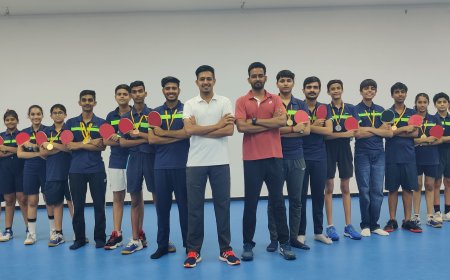 टेबल टेनिस में महेश स्पोर्ट्स अकैडमी का दबदबा