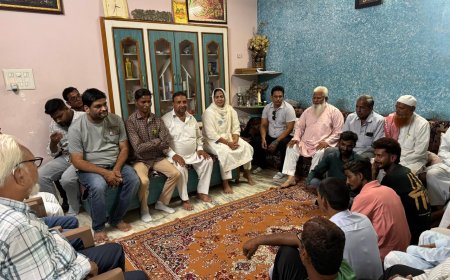 मुस्लिम सद्भाव ने किया सम्मान समारोह