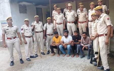 सूरज माली पर हुए जानलेवा हमले का  मुख्य आरोपी उत्तराखंड से गिरफ्तार।