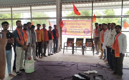 रतन लुहार जिला अध्यक्ष व छोटू गुर्जर महामंत्री मनोनीत।